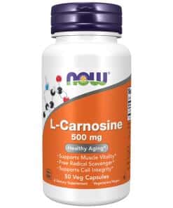 L-Carnosine 500 mg Veg Capsules
