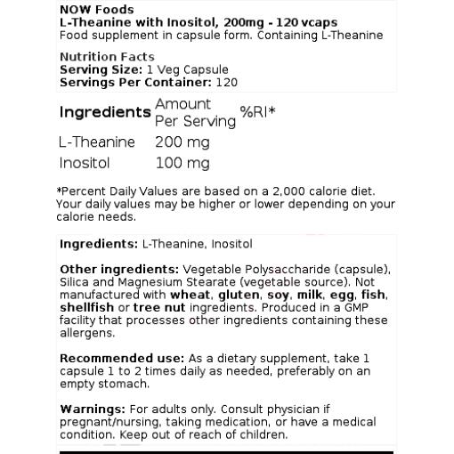 L-Theanine with Inositol
