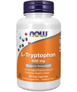 L-Tryptophan 500 mg Veg Capsules