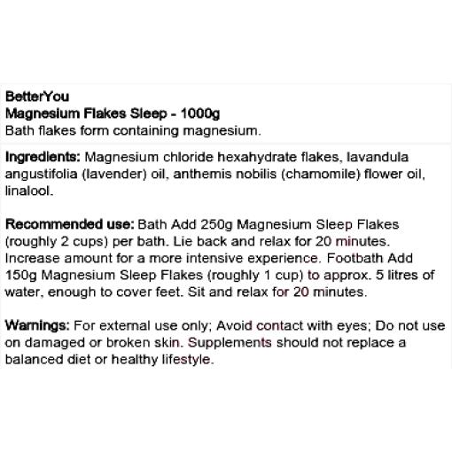 Magnesium Flakes Sleep - 1000 grams