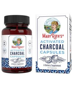 MaryRuth Organics - Activated Charcoal - 40 caps