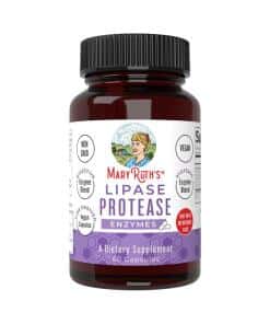 MaryRuth Organics - Lipase Protease Enzymes - 60 caps