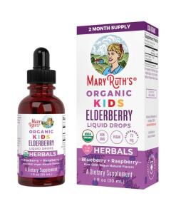 MaryRuth Organics - Organic Kids Elderberry Liquid Drops