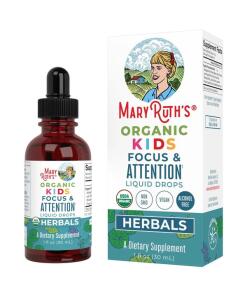 MaryRuth Organics - Organic Kids Focus & Attention Liquid Drops - 30 ml.