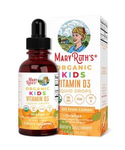 MaryRuth Organics - Organic Kids Vitamin D3 Liquid Drops