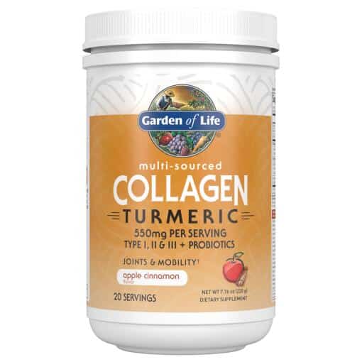 Multi-sourced Collagen Turmeric 7.76oz (220g) Powder