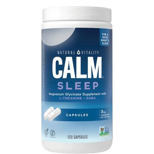 Natural Vitality - Calm Sleep - 120 caps