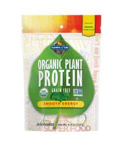 Organic Plant Protein Smooth Energy 8.4oz (239g) Powder