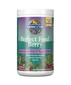 Perfect Food Berry Super Green Fruit & Veggie Formula 8.5oz (240g) Powder