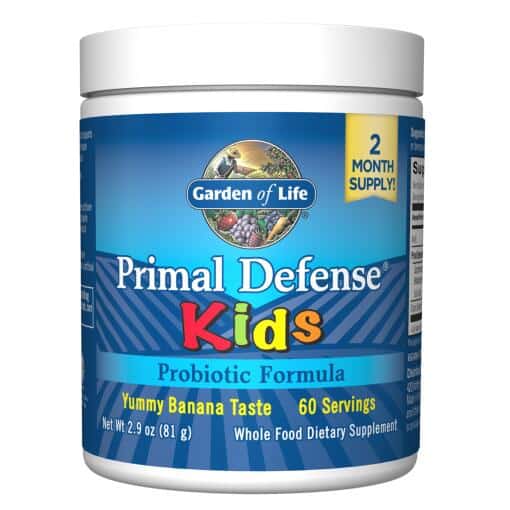 Primal Defense Kids Probiotic Formula Banana 2.9oz (81g) Powder