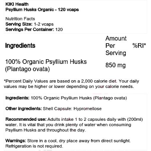 Psyllium Husks Organic