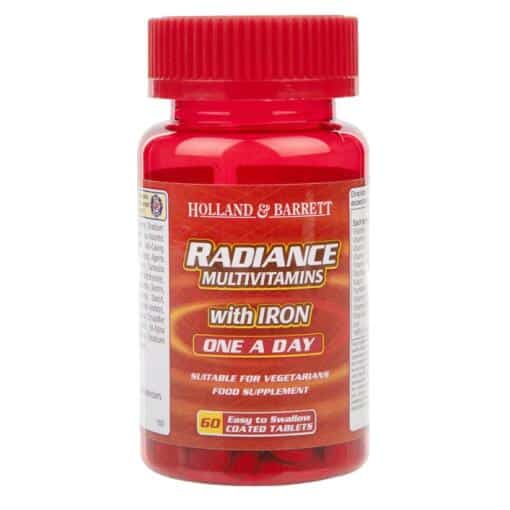 Radiance Multi Vitamins & Iron One a Day - 60 tablets