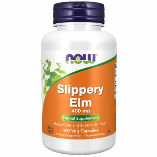 Slippery Elm 400 mg Veg Capsules
