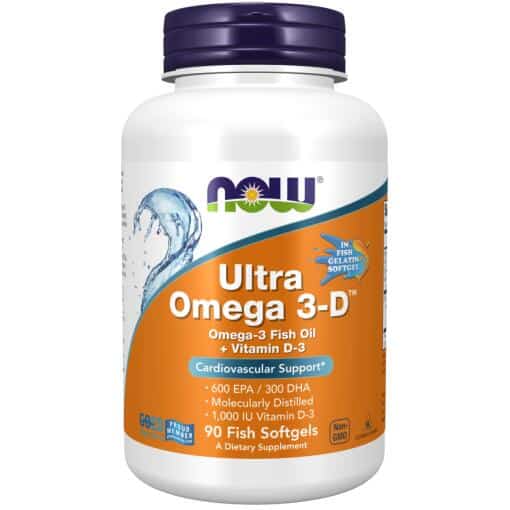 Ultra Omega 3-D™ Fish Oil (Fish Gelatin) Fish Softgels
