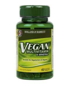 Vegan Multivitamin & Mineral - 60 tablets