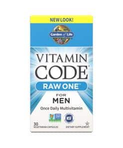 Vitamin Code Raw One for Men Multivitamin Capsules