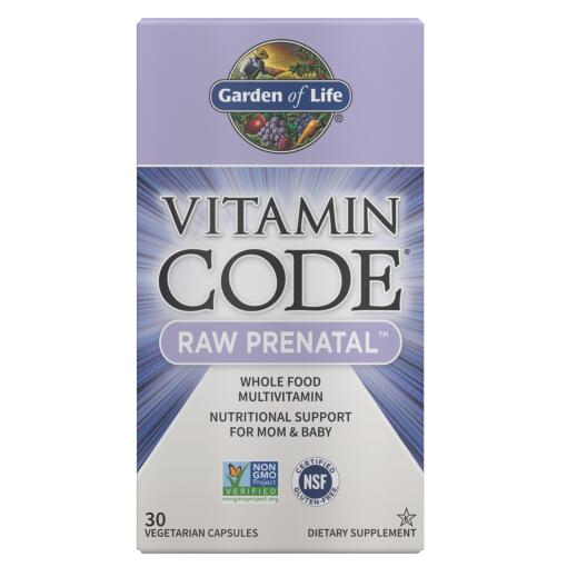 Vitamin Code Raw Prenatal Capsules