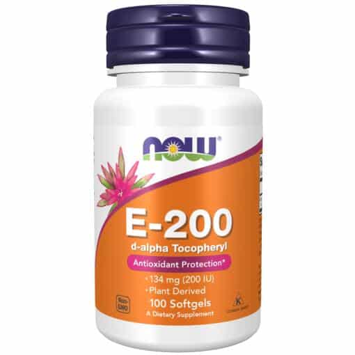 Vitamin E-200 D-Alpha Tocopheryl Softgels