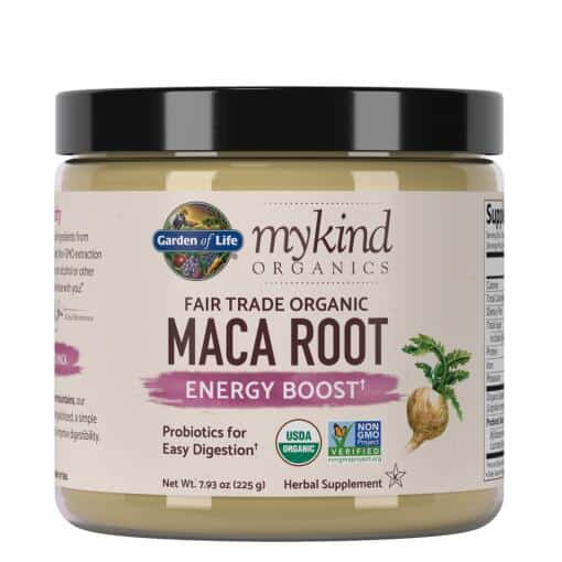 mykind Organics Fair Trade Organic Maca Root Energy Boost 7.93oz (225g) Powder