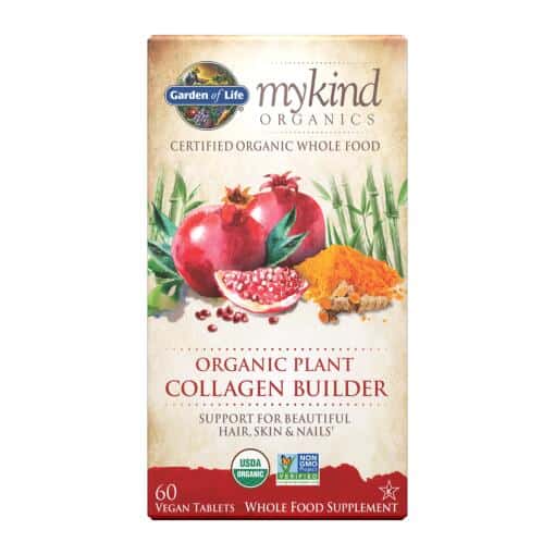 mykind Organics Organic Plant Collagen Builder 60 Tablets