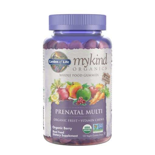 mykind Organics Prenatal Multi Berry 120 Gummies