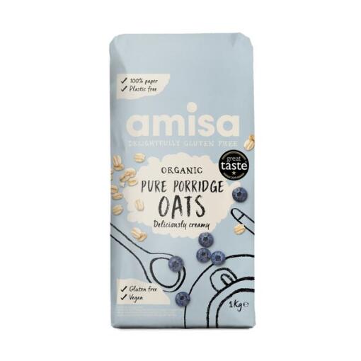 Biona Organic - Amisa Pure Porridge Oats - 1000g