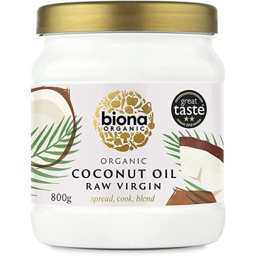 Biona Organic - Raw Virgin Coconut Oil - 800g