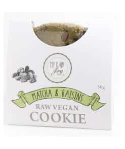 Cookie Organic Matcha & Raisins My raw joy