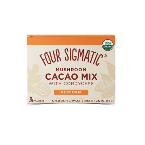 Cordyceps Mushroom Cacao Mix Organic 10 sacks Four Sigmatic