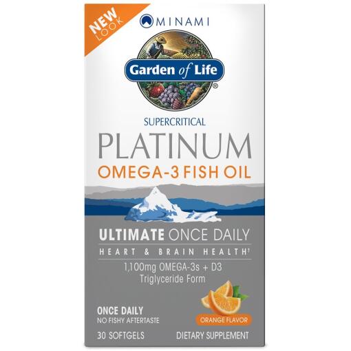 Garden of Life - Minami Platinum Omega-3 Fish Oil - 30 softgels