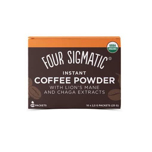 Lion's Mane Mushroom Coffee Mix Organic 10 sacks Four Sigmatic