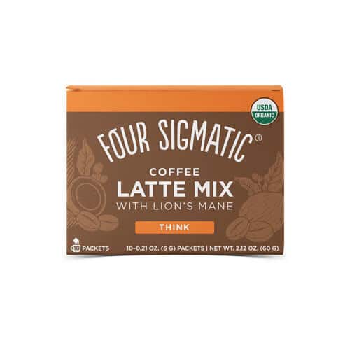 Lion´s Mane Mushroom Coffee Latte Mix Organic 10 sacks Four Sigmatic