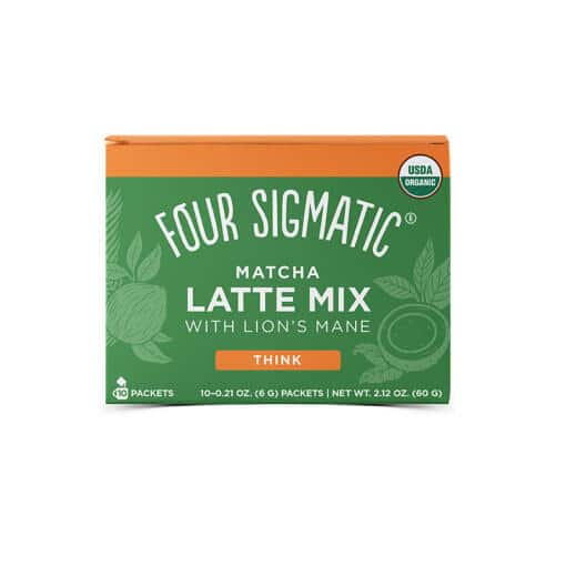 Lion´s Mane Mushroom Matcha Latte Mix Organic 10 sacks Four Sigmatic
