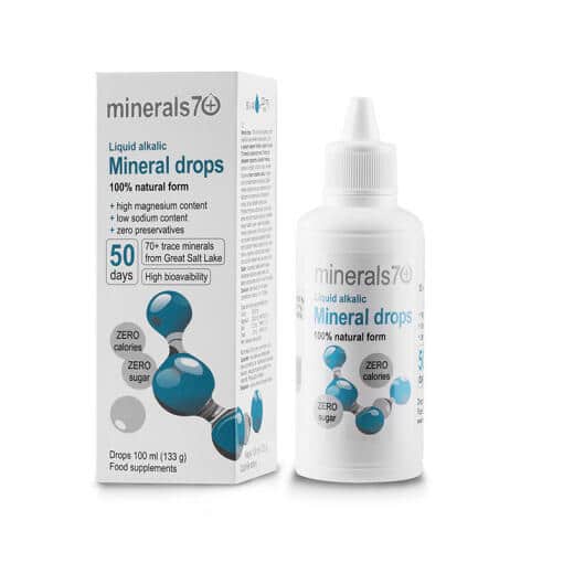 Liquid Alkalic Mineral Drops 100 ml Ovonex