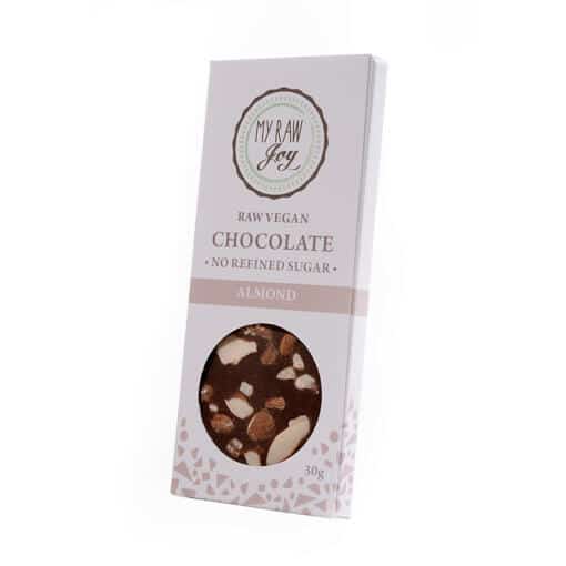Organic Almond Chocolate 30 g My raw joy
