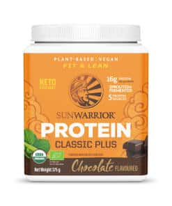 Organic Protein Plus Chocolate 375 g Sunwarrior