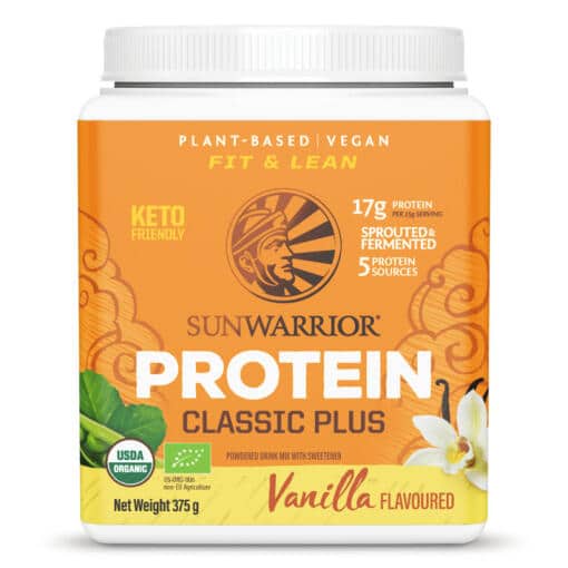 Organic Protein Plus Vanilla 375 g Sunwarrior