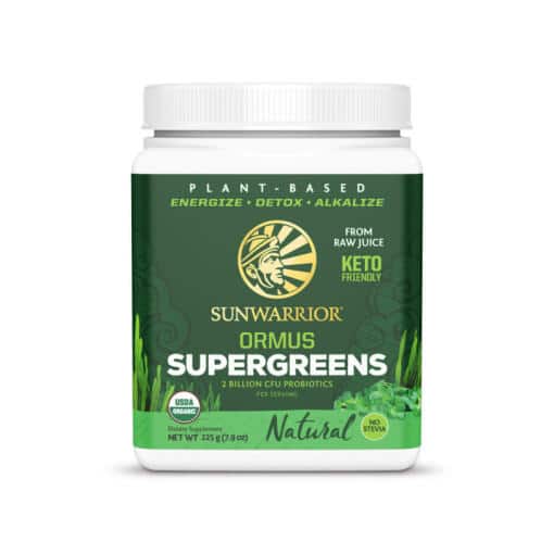 Ormus Greens Organic Natural 225 g Sunwarrior