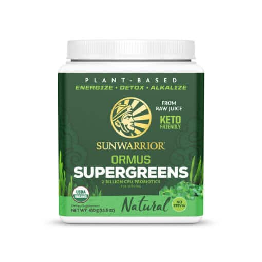 Ormus Greens Organic Natural 450 g Sunwarrior