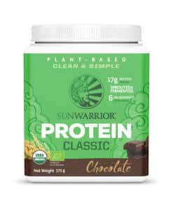 Protein Classic Organic chocolate 375 g Sunwarrior
