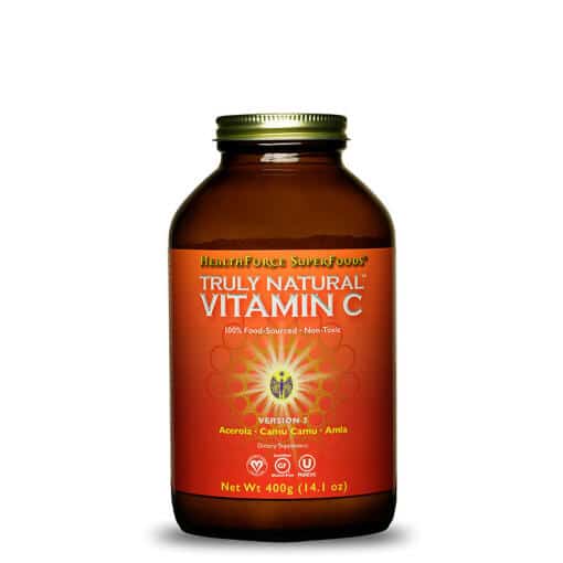 Truly Natural Vitamin C Powder 400 g HealthForce