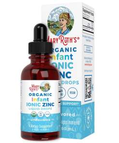 MaryRuth Organics - Organic Infant Ionic Zinc Liquid Drops - 60 ml.