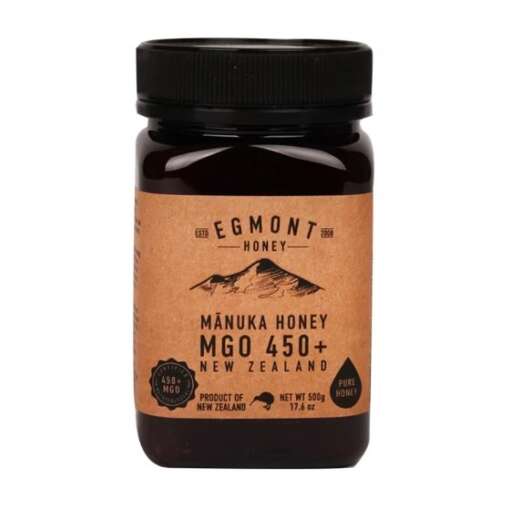 Egmont Honey - Manuka Honey MGO 450+ - 500g