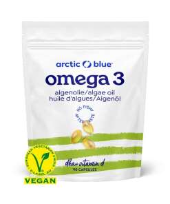 Arctic Blue - Algae Oil DHA with Vitamin D - 90 vcaps