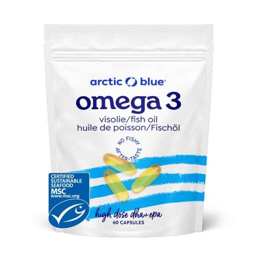 Arctic Blue - Fish Oil High Dose DHA + EPA - 60 caps