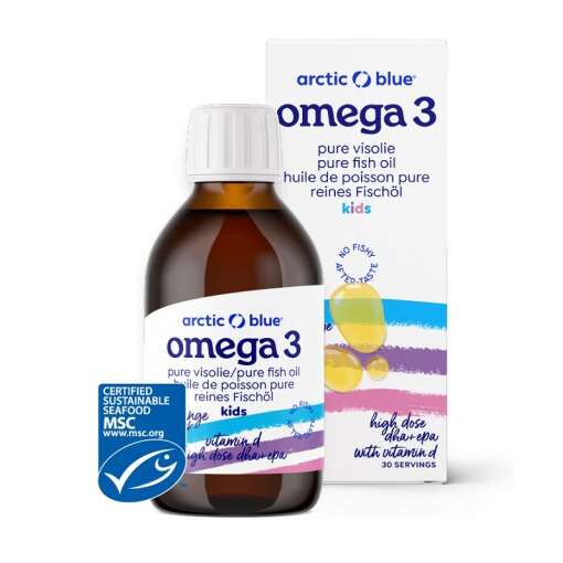 Arctic Blue - Pure Fish Oil Kids DHA + EPA with Vitamin D