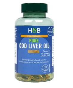Holland & Barrett - High Strength Pure Cod Liver Oil