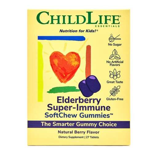 Child Life - Elderberry Super-Immune SoftChew Gummies