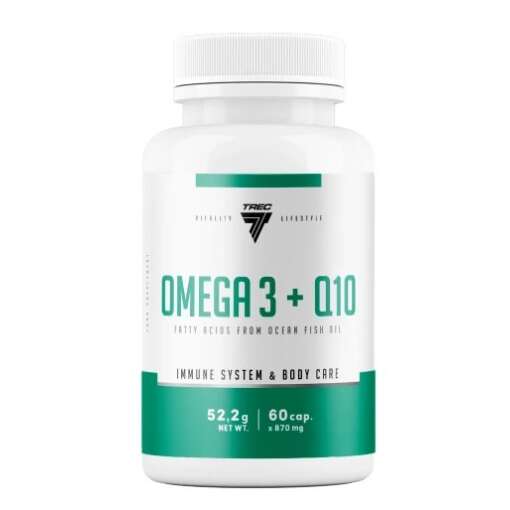Trec Nutrition - Omega 3 + Q10 - 60 caps
