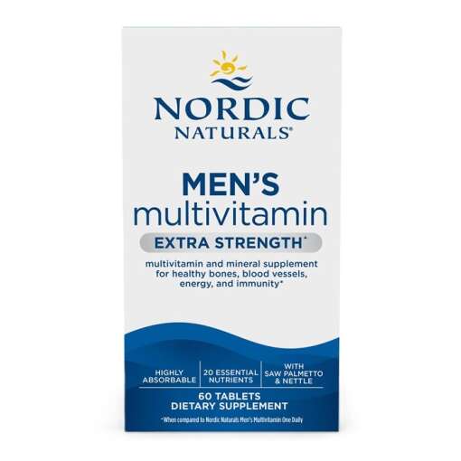Nordic Naturals - Men's Multivitamin Extra Strength - 60 tablets